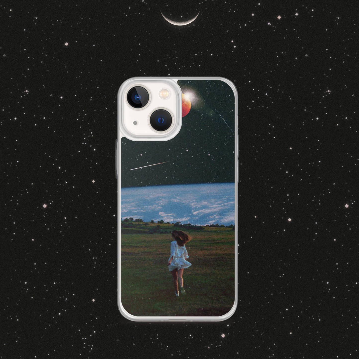 Autumn Moonlight. Clear Case for iPhone®