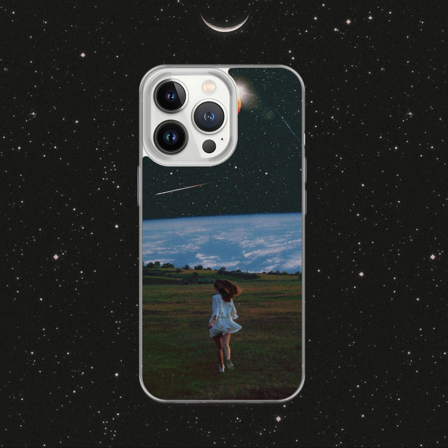 Autumn Moonlight. Clear Case for iPhone®