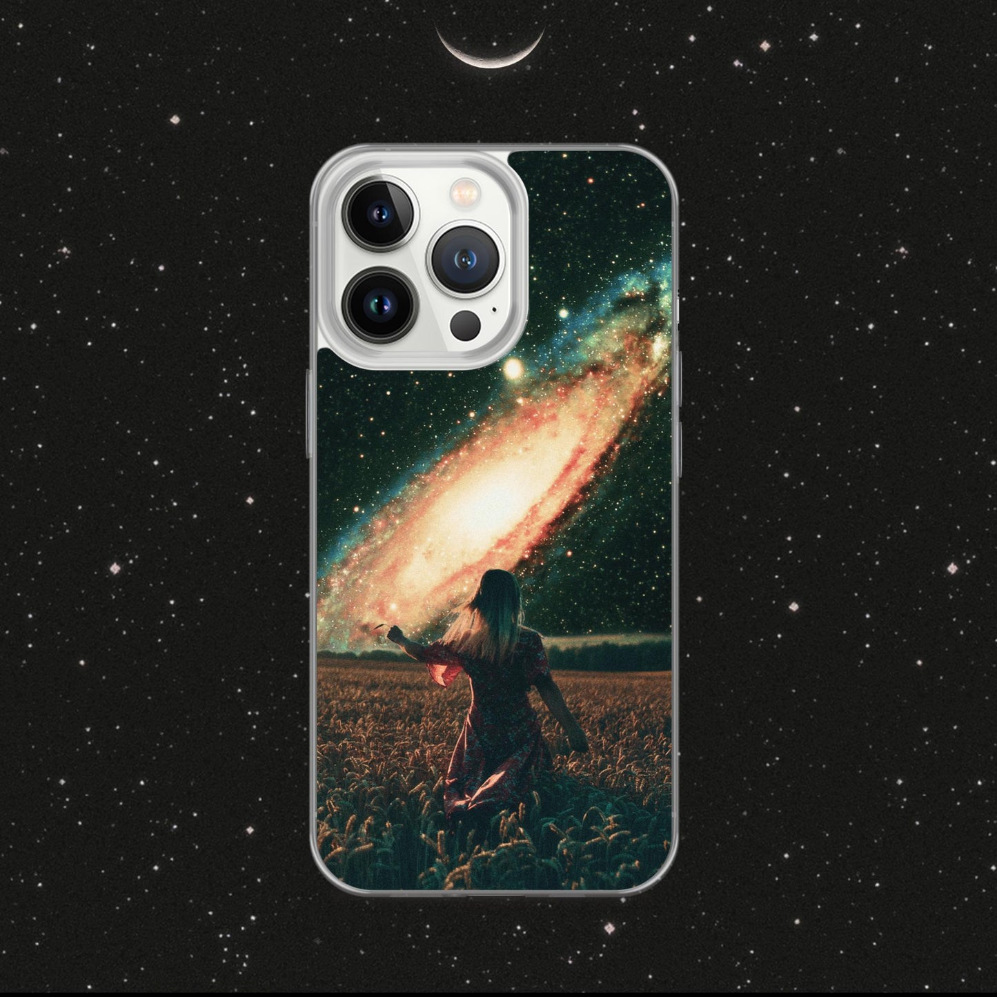 Midnight Galaxy. Clear Case for iPhone®
