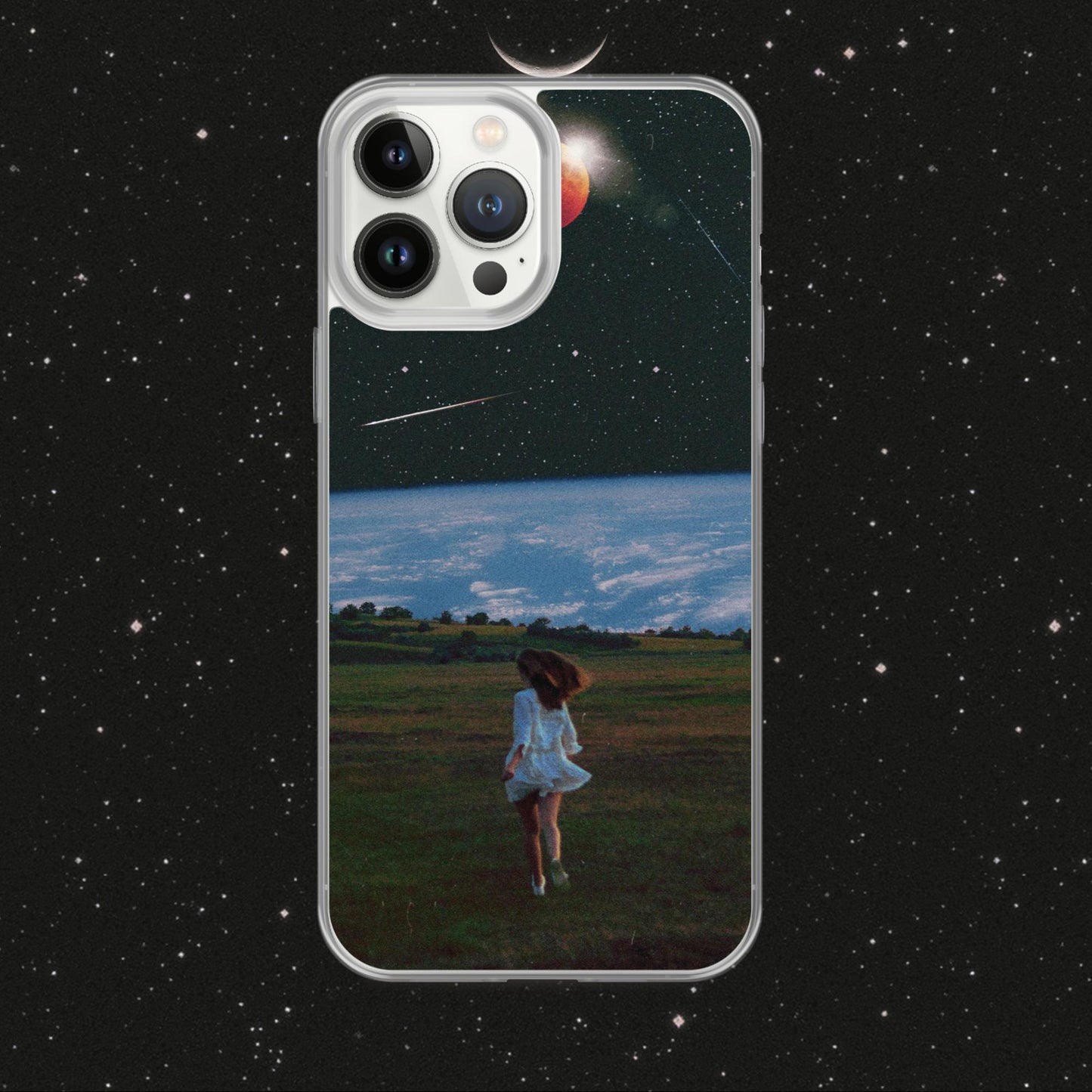 Autumn Moonlight. Clear Case for iPhone®
