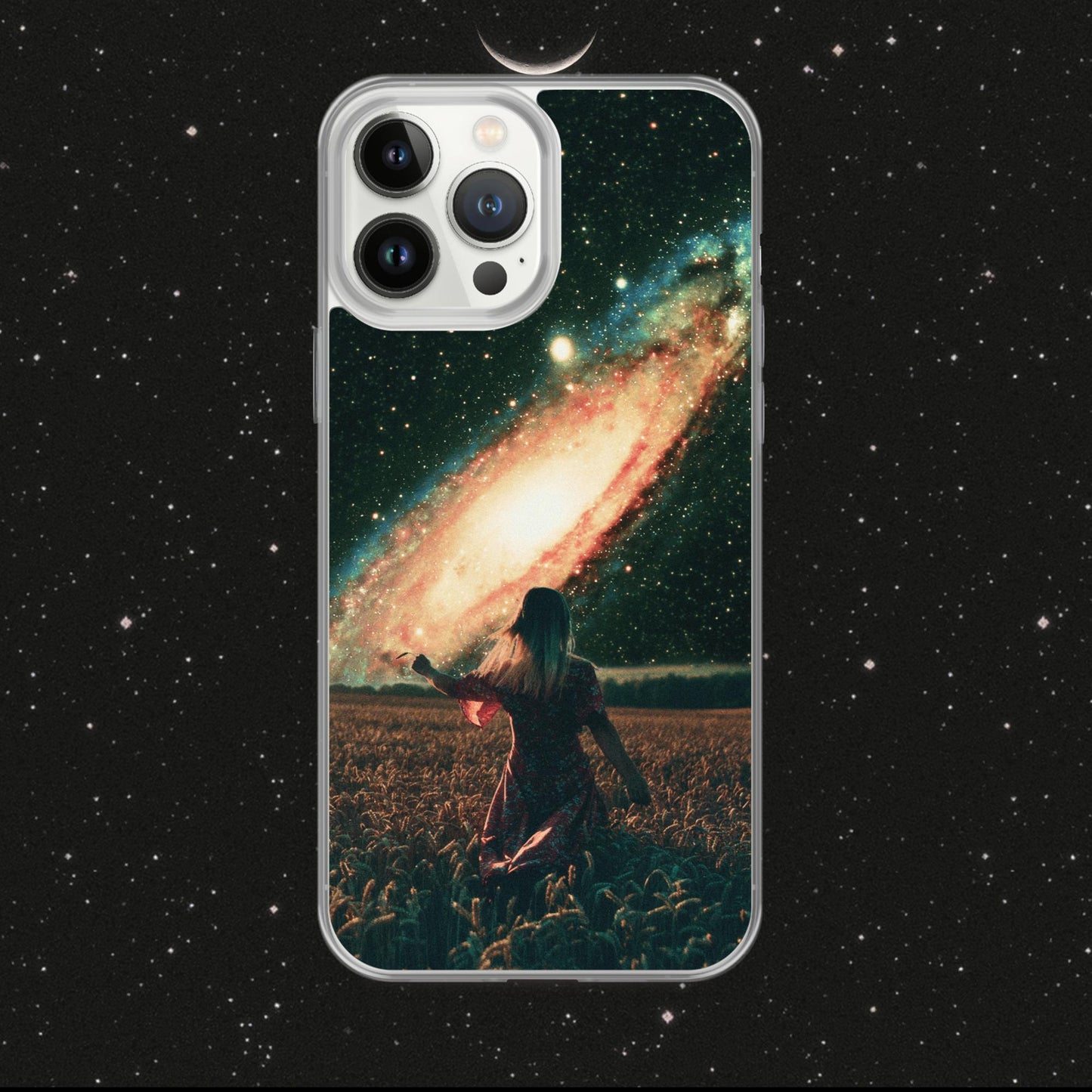 Midnight Galaxy. Clear Case for iPhone®