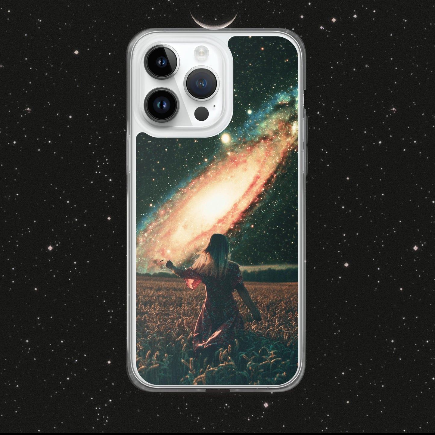 Midnight Galaxy. Clear Case for iPhone®