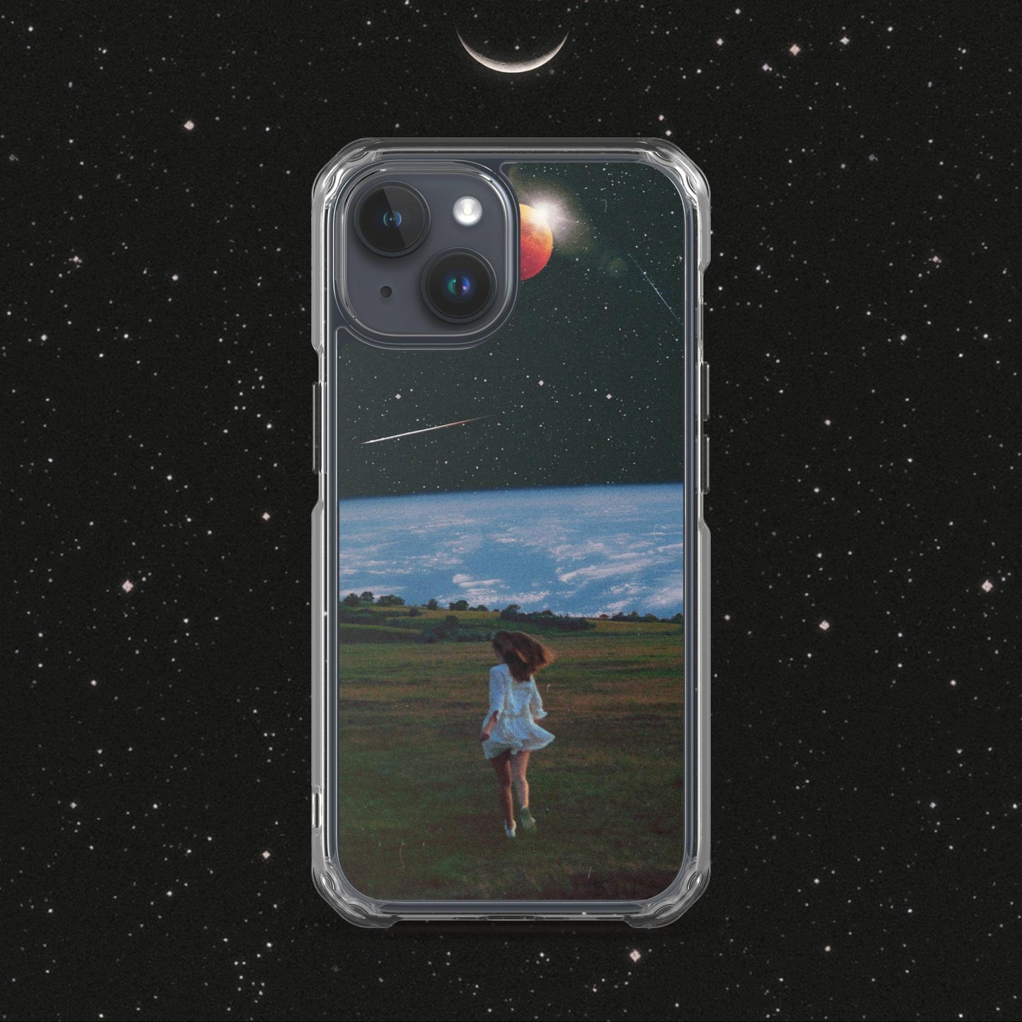 Autumn Moonlight. Clear Case for iPhone®