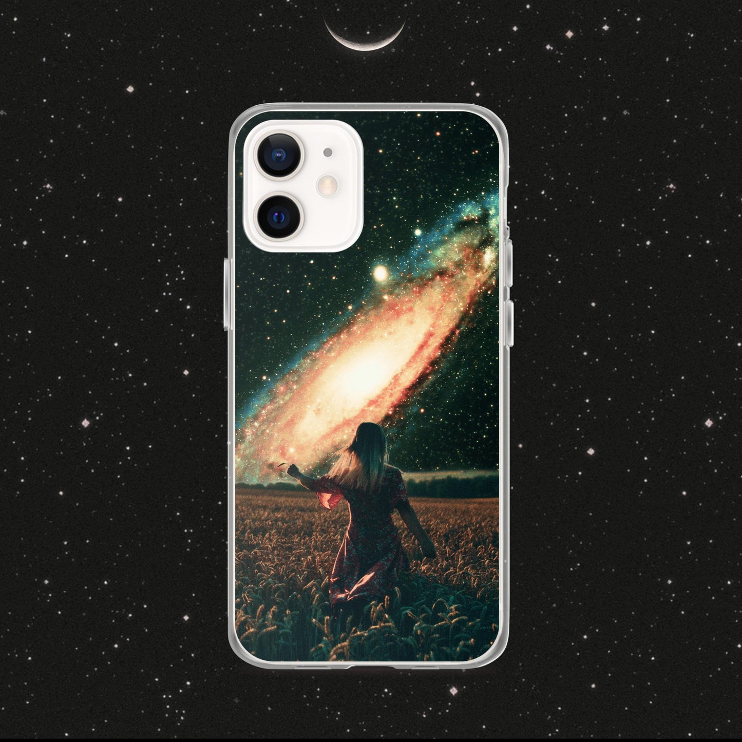 Midnight Galaxy. Clear Case for iPhone®