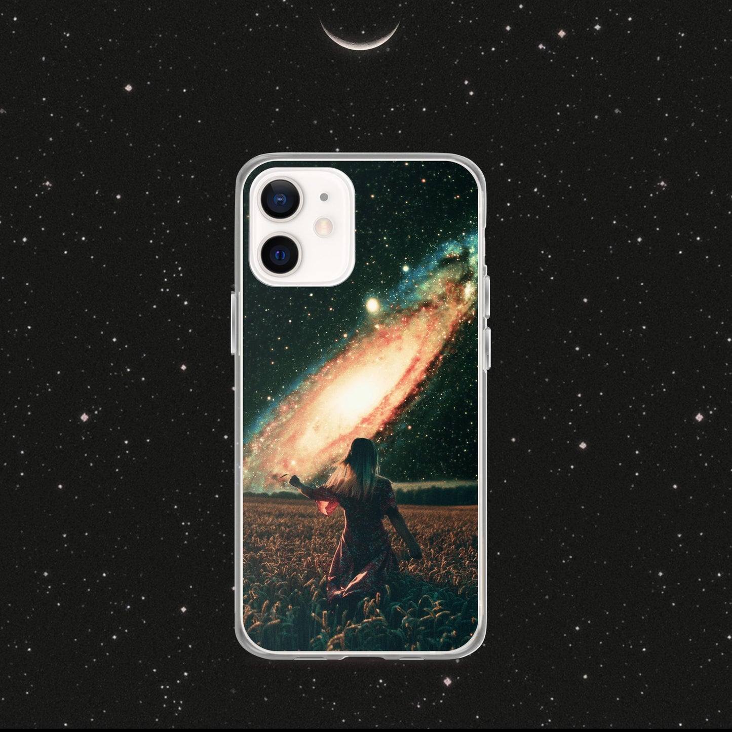 Midnight Galaxy. Clear Case for iPhone®