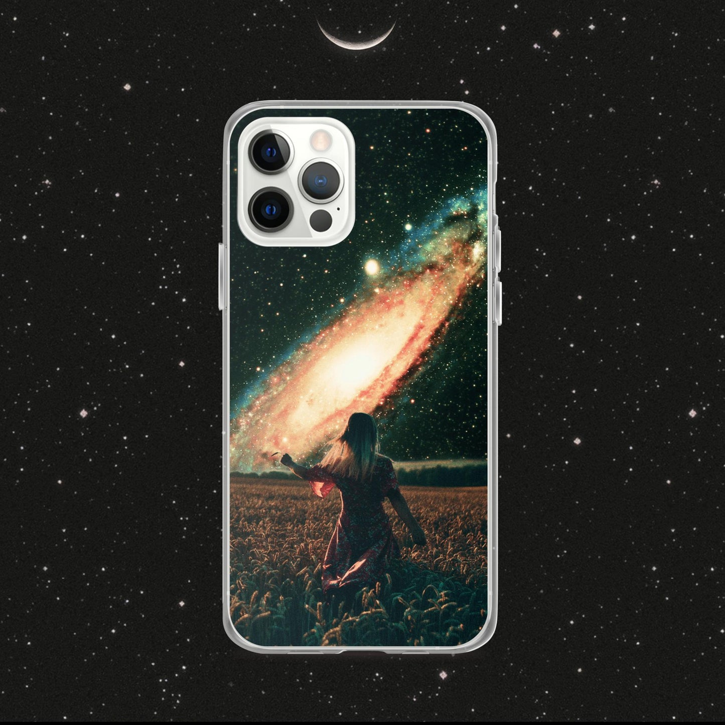 Midnight Galaxy. Clear Case for iPhone®