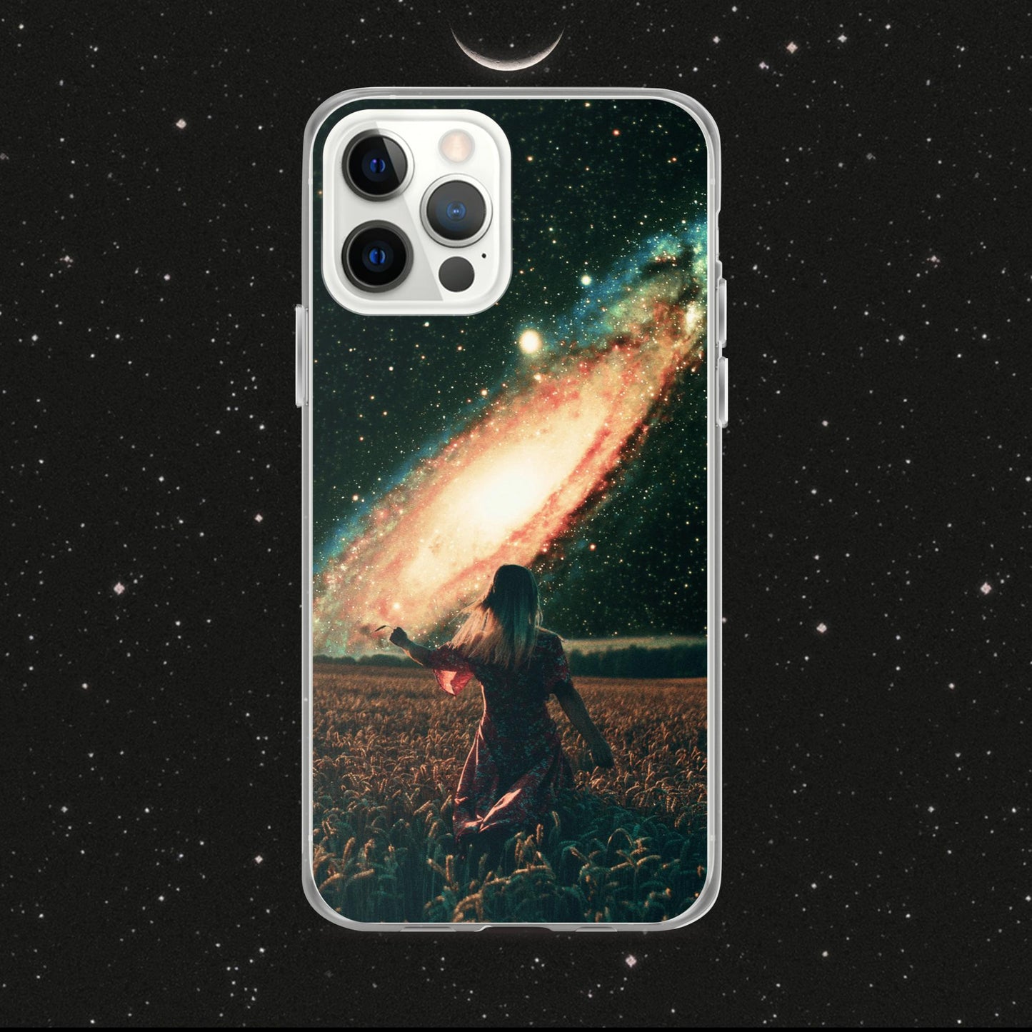 Midnight Galaxy. Clear Case for iPhone®