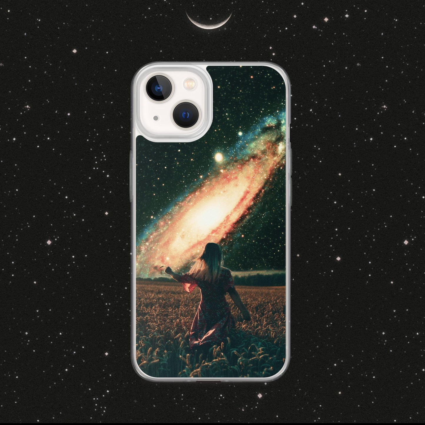 Midnight Galaxy. Clear Case for iPhone®