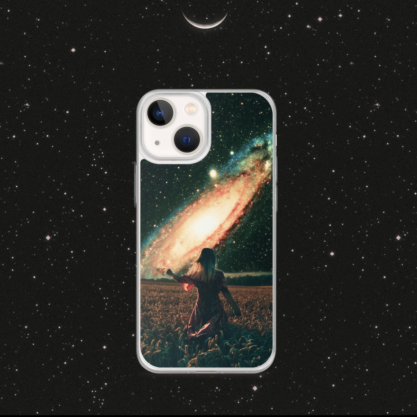 Midnight Galaxy. Clear Case for iPhone®