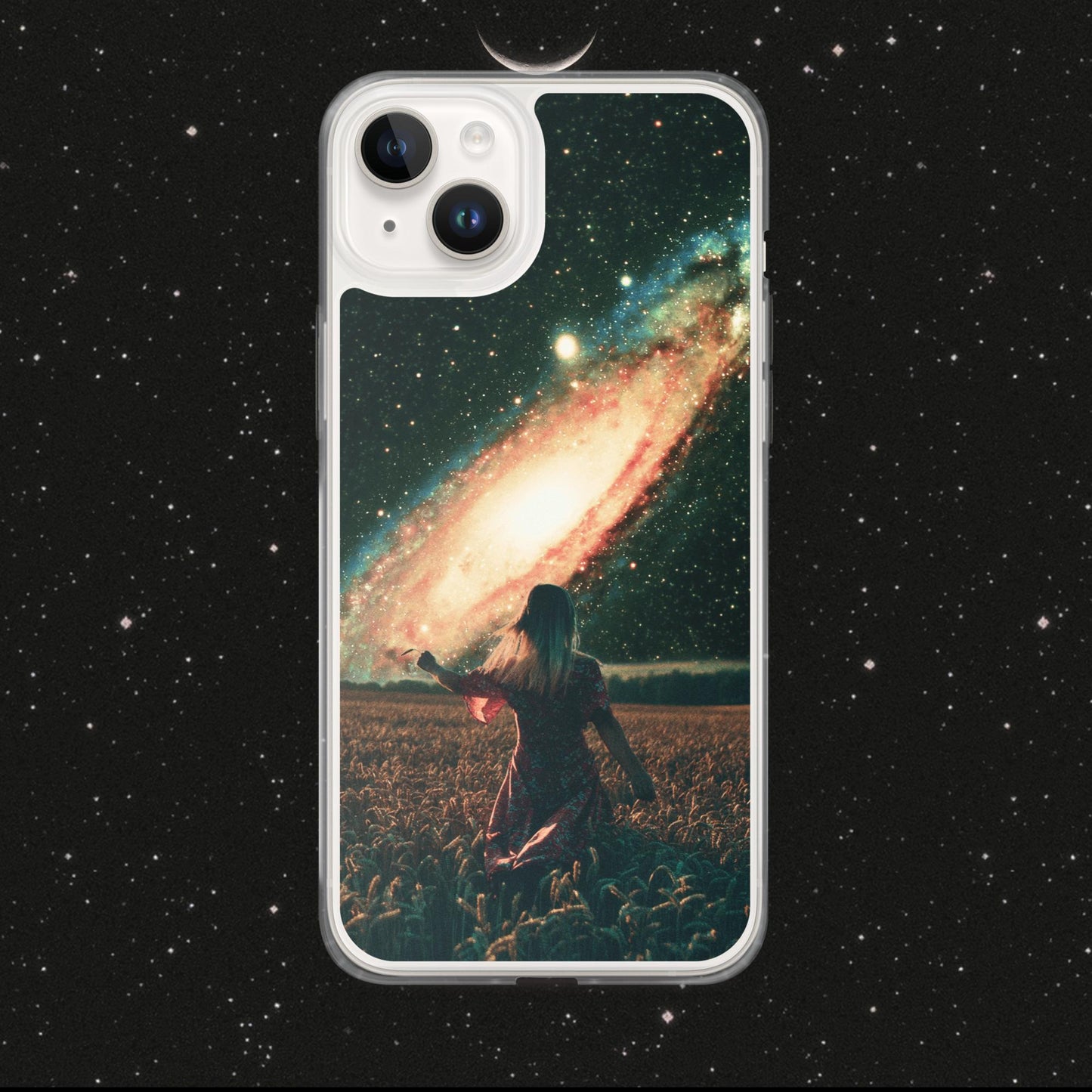 Midnight Galaxy. Clear Case for iPhone®