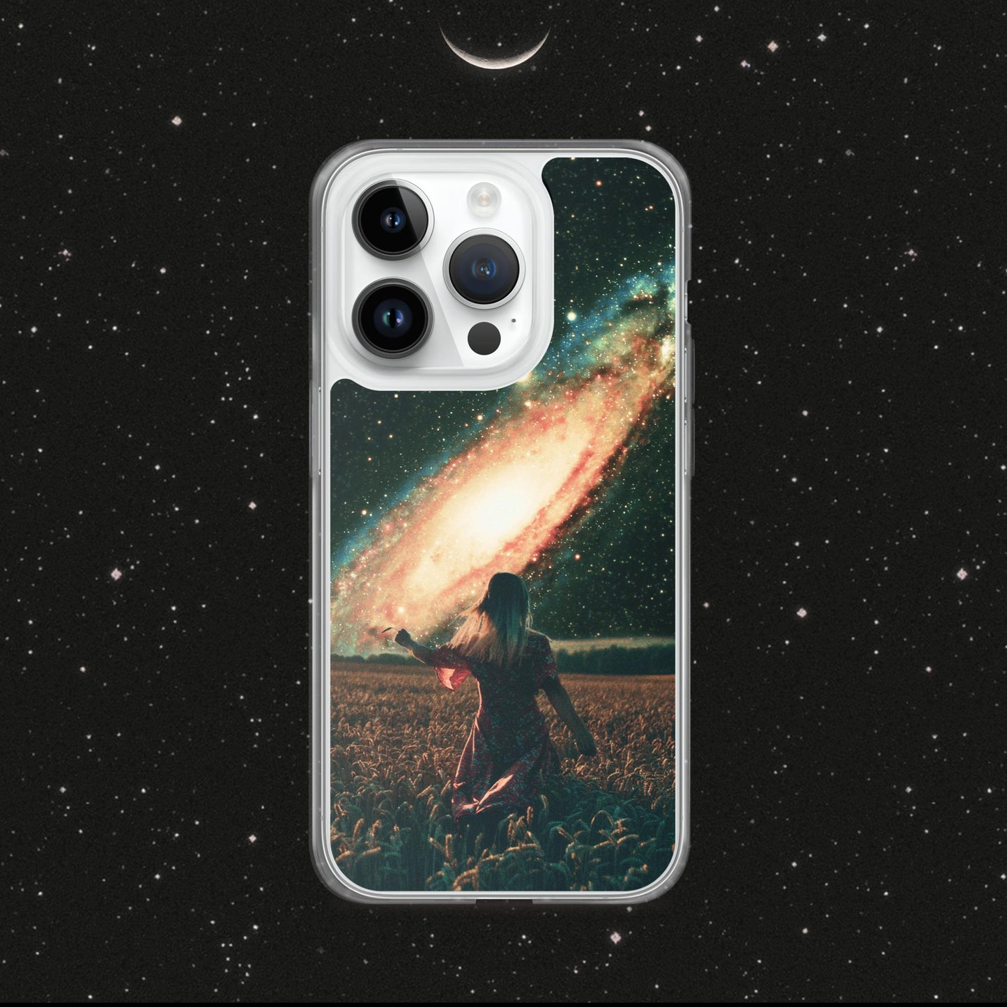 Midnight Galaxy. Clear Case for iPhone®