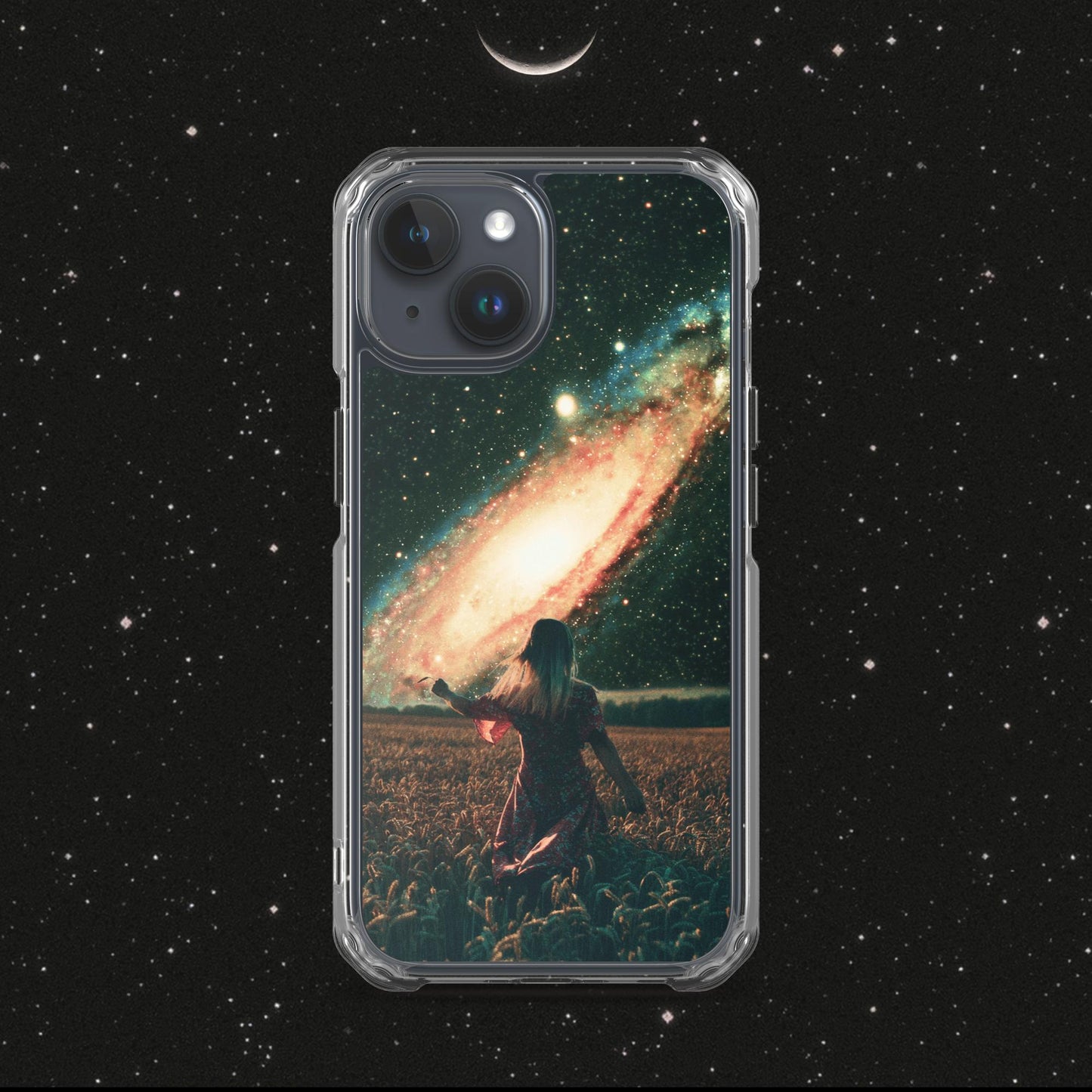 Midnight Galaxy. Clear Case for iPhone®