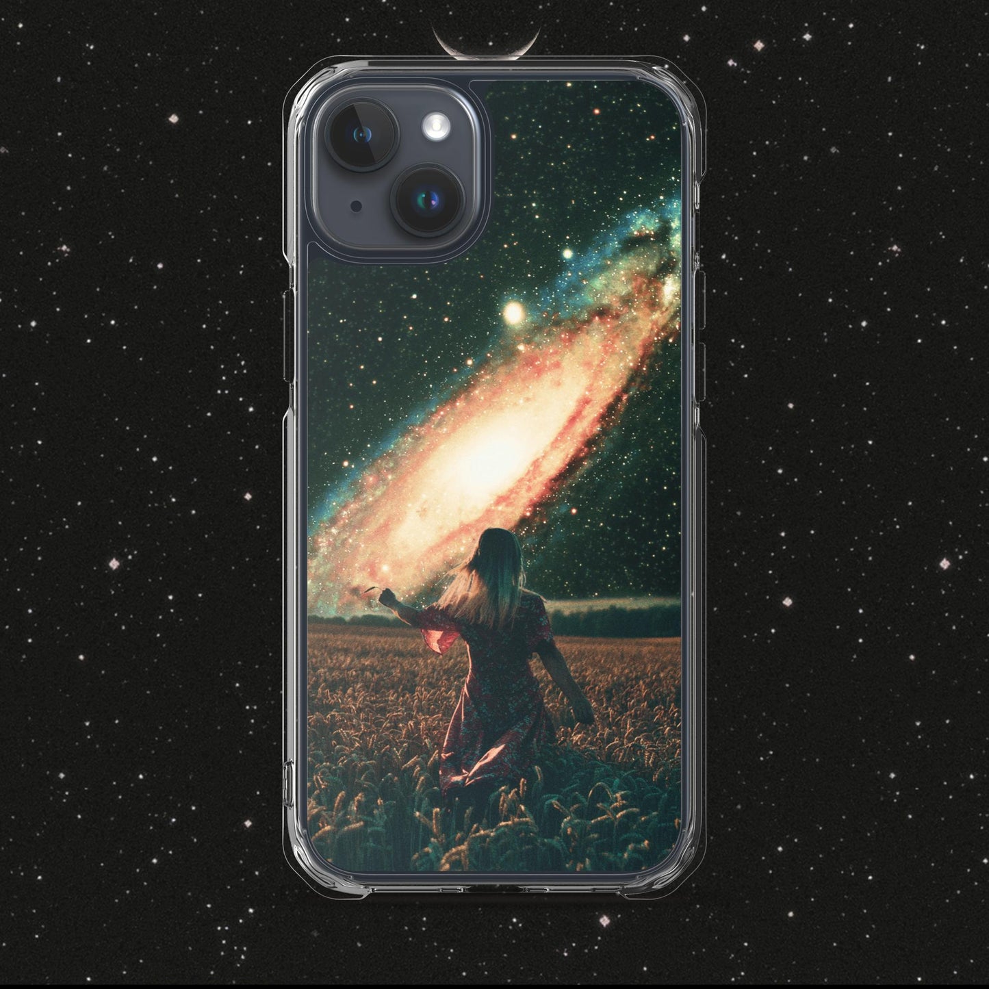 Midnight Galaxy. Clear Case for iPhone®