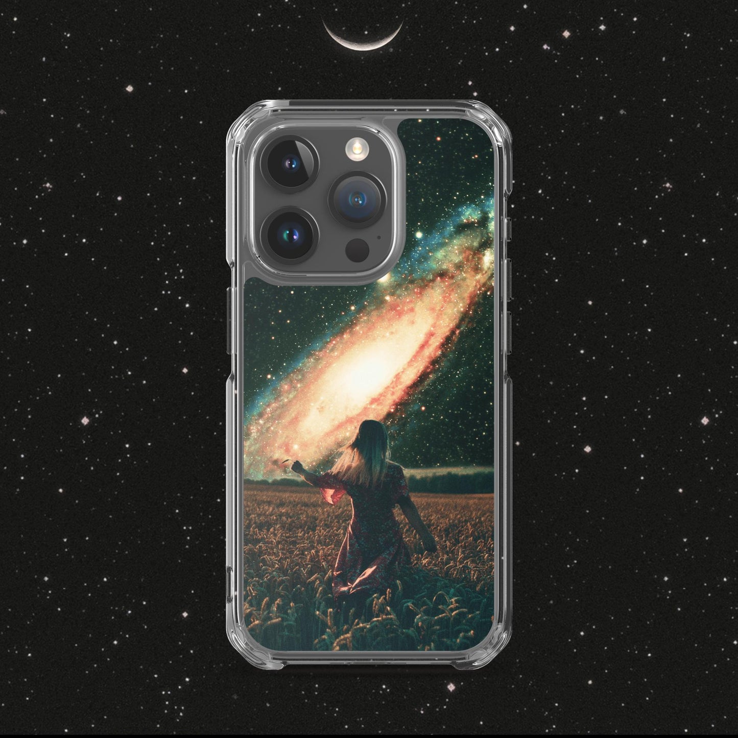 Midnight Galaxy. Clear Case for iPhone®